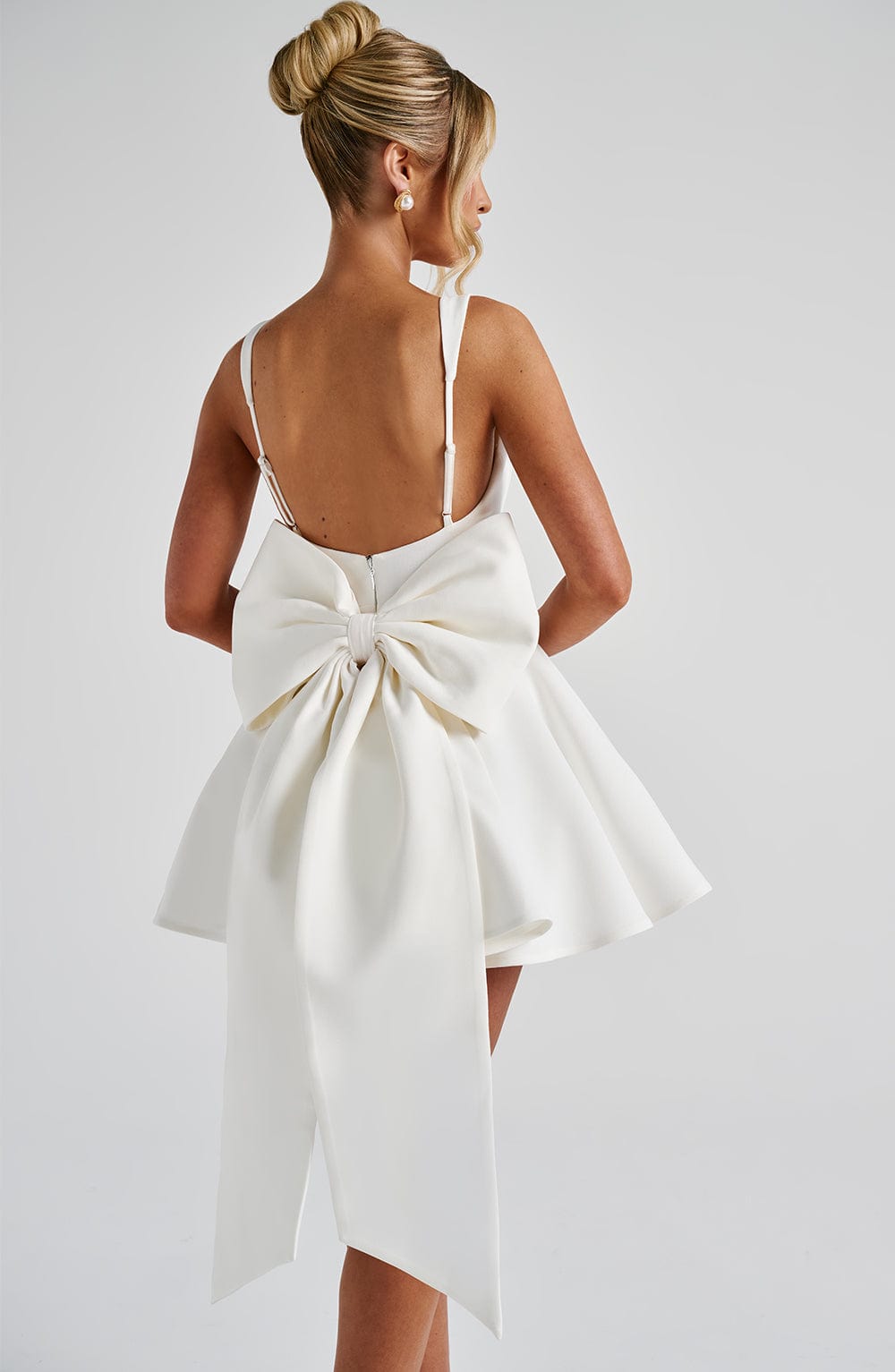 RUE MINI DRESS - IVORY