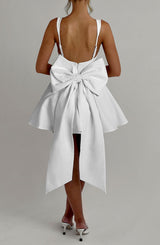 RUE MINI DRESS - IVORY