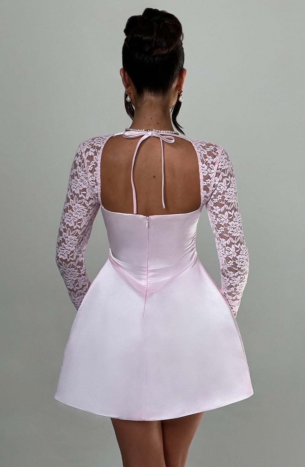 SADIE MINI DRESS - BLUSH
