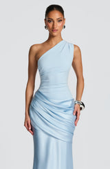 SADONA MAXI DRESS - GLACIER BLUE