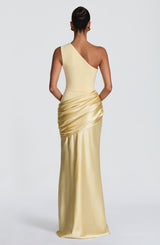 SADONA MAXI DRESS - LEMON