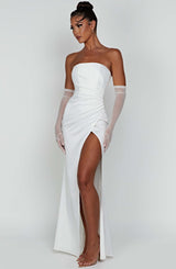 SAFIYA MAXI DRESS - IVORY