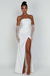 SAFIYA MAXI DRESS - IVORY