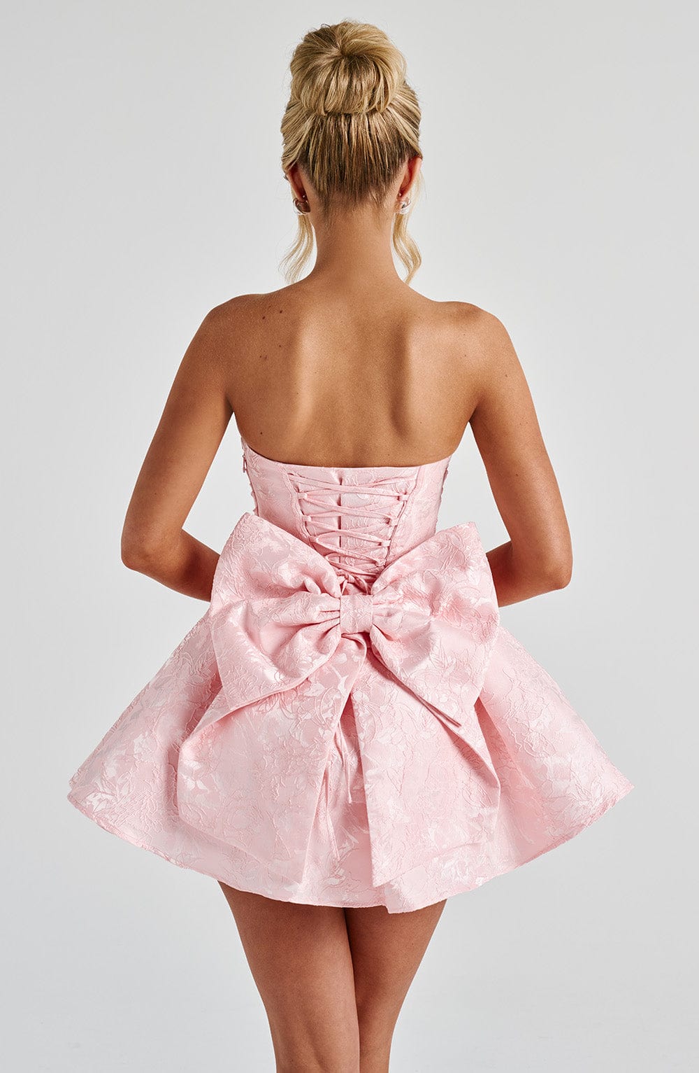 SALOME MINI DRESS - BLUSH