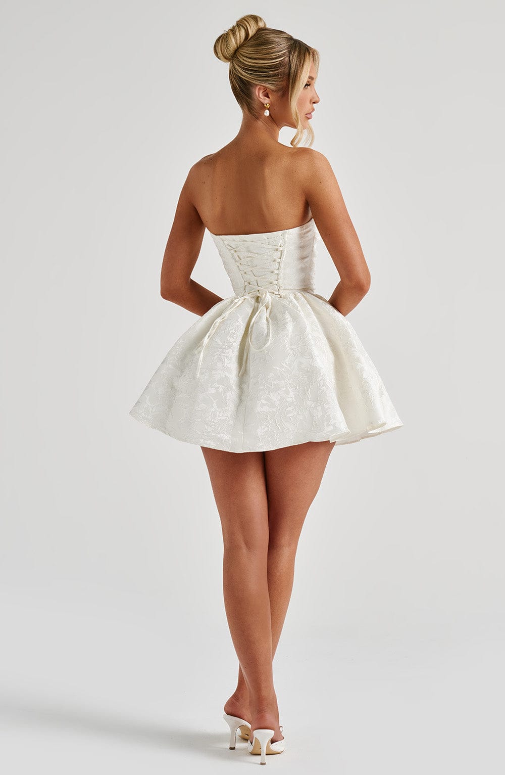 SALOME MINI DRESS - IVORY