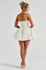 SALOME MINI DRESS - IVORY