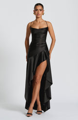 SAMIRA MAXI DRESS - BLACK