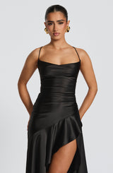 SAMIRA MAXI DRESS - BLACK