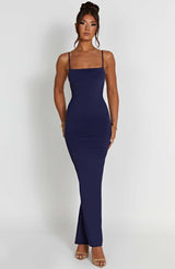 SANYA MAXI DRESS - NAVY
