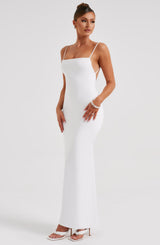 SANYA MAXI DRESS - WHITE