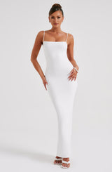 SANYA MAXI DRESS - WHITE