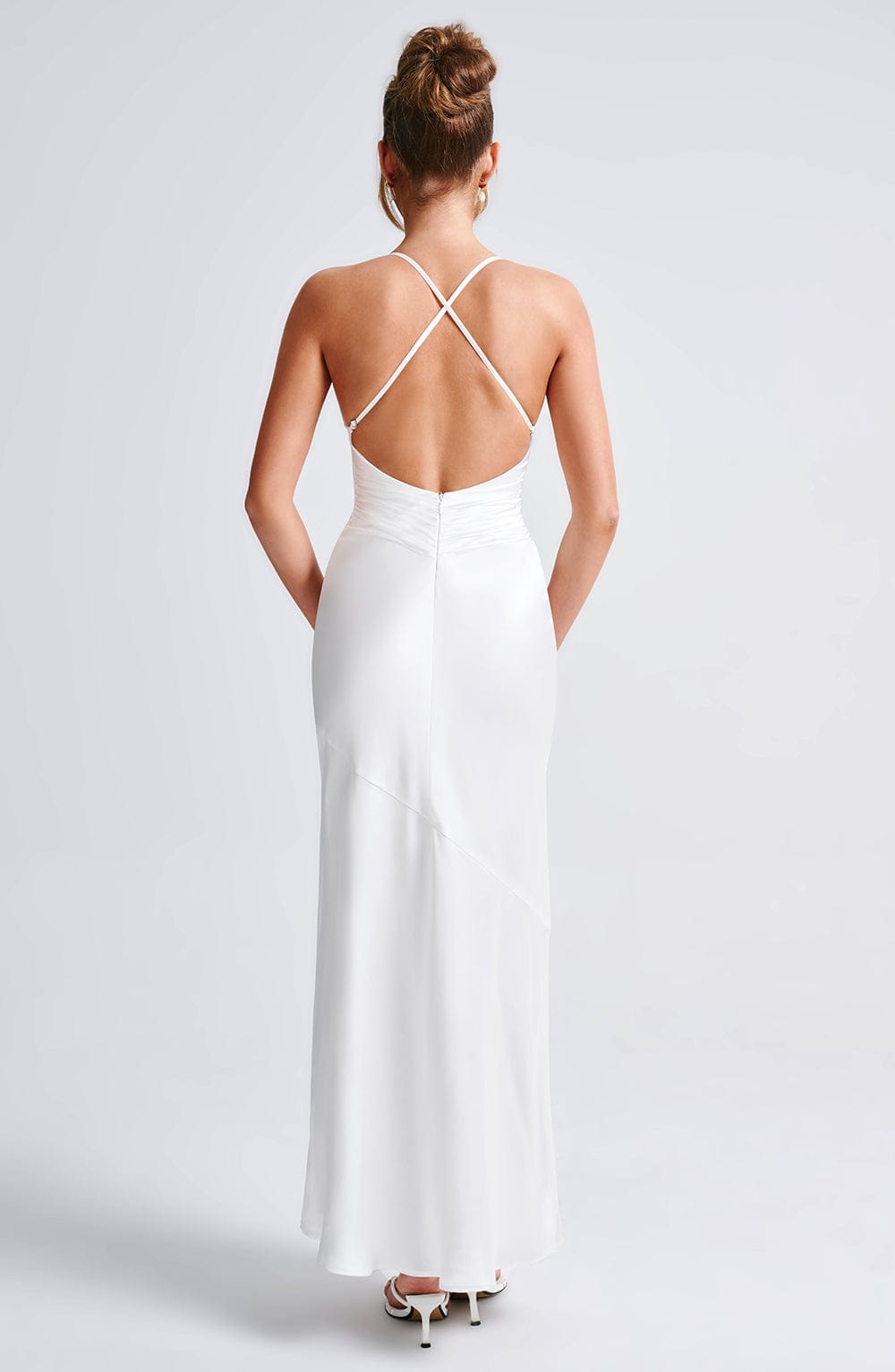 SARITA MAXI DRESS - IVORY