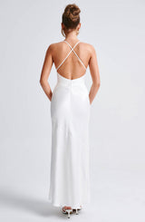SARITA MAXI DRESS - IVORY