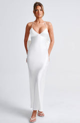 SARITA MAXI DRESS - IVORY