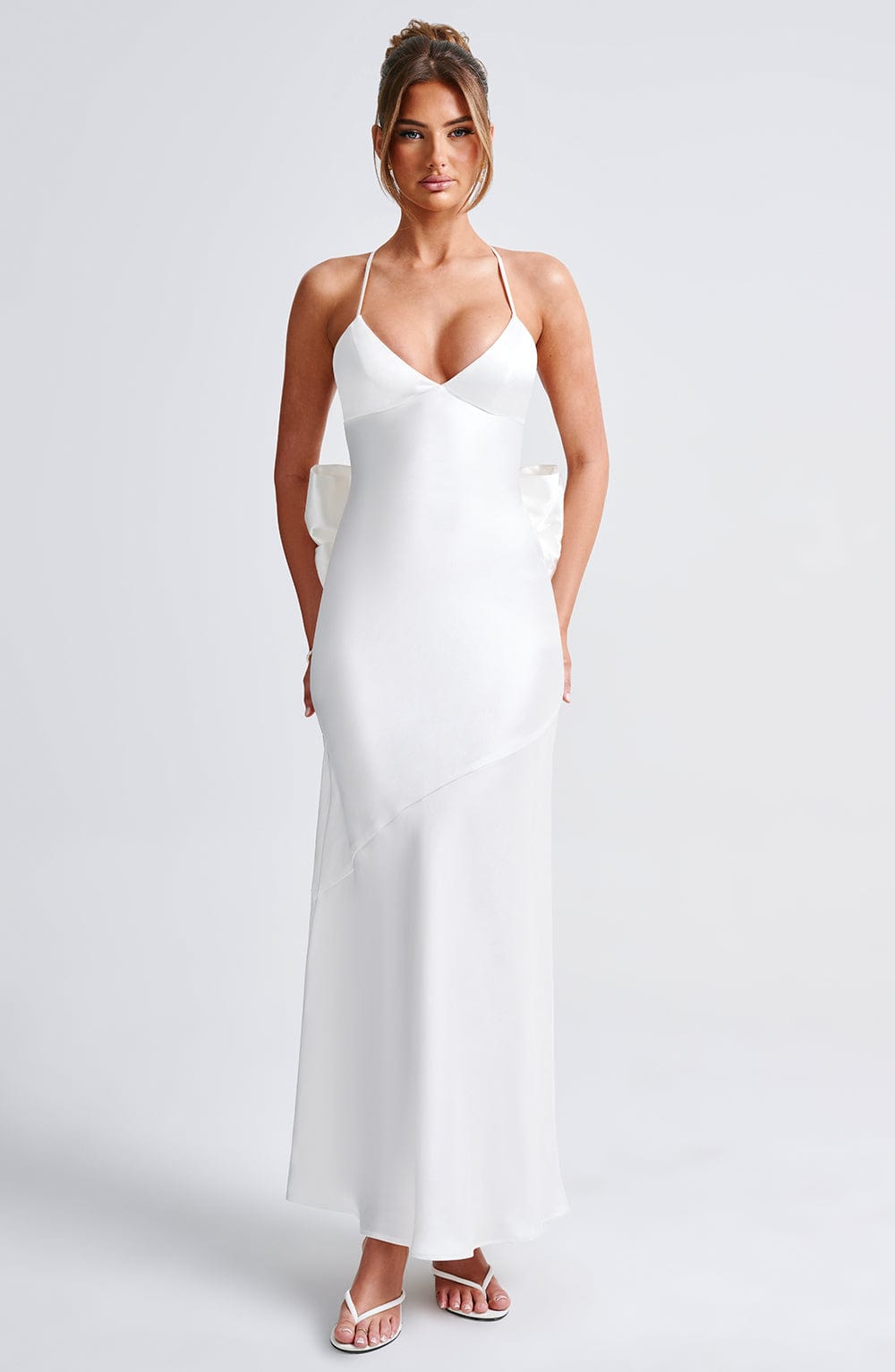 SARITA MAXI DRESS - IVORY