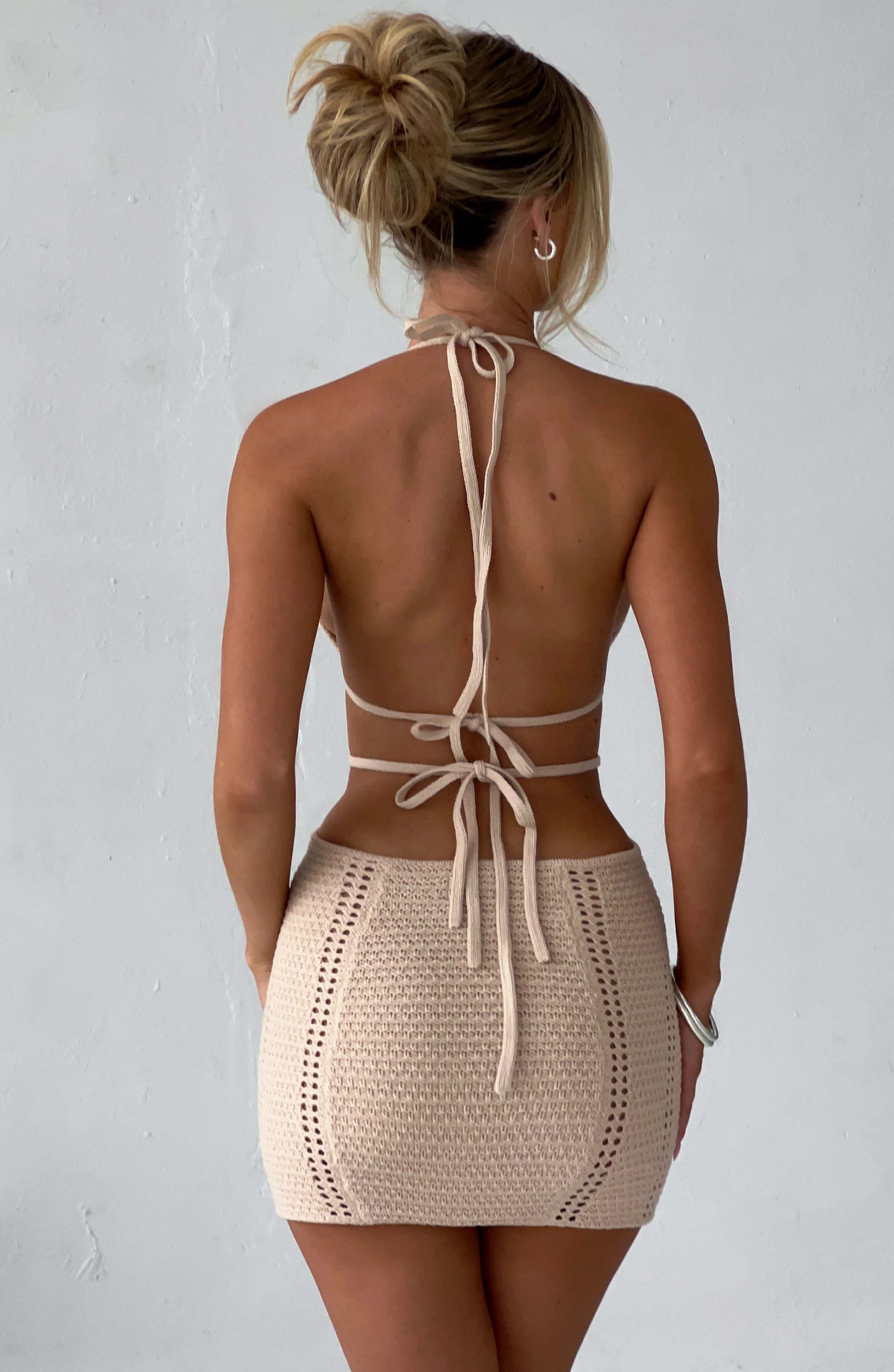 SELENA MINI DRESS - CREAM