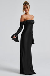 SELENE MAXI DRESS - BLACK