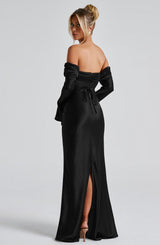 SELENE MAXI DRESS - BLACK