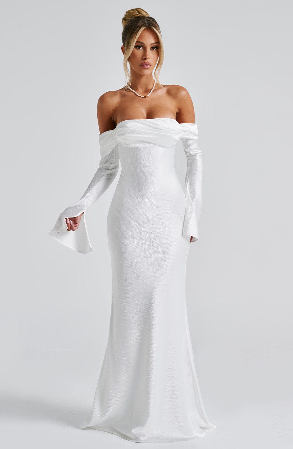 SELENE MAXI DRESS - IVORY
