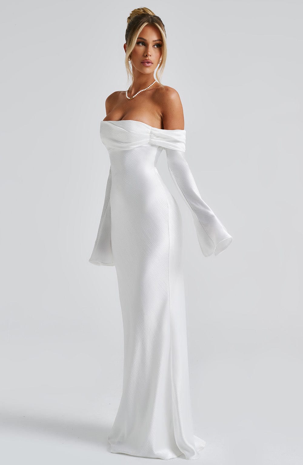 SELENE MAXI DRESS - IVORY