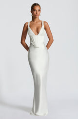 SHAE MAXI DRESS - IVORY