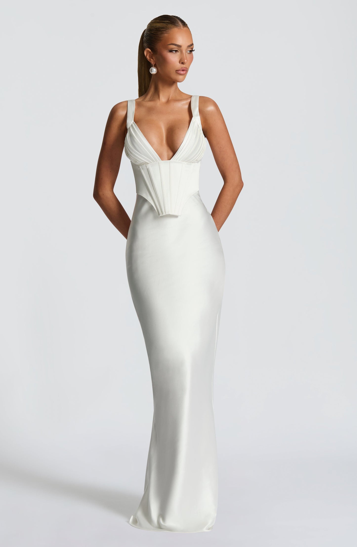 SHAE MAXI DRESS - IVORY