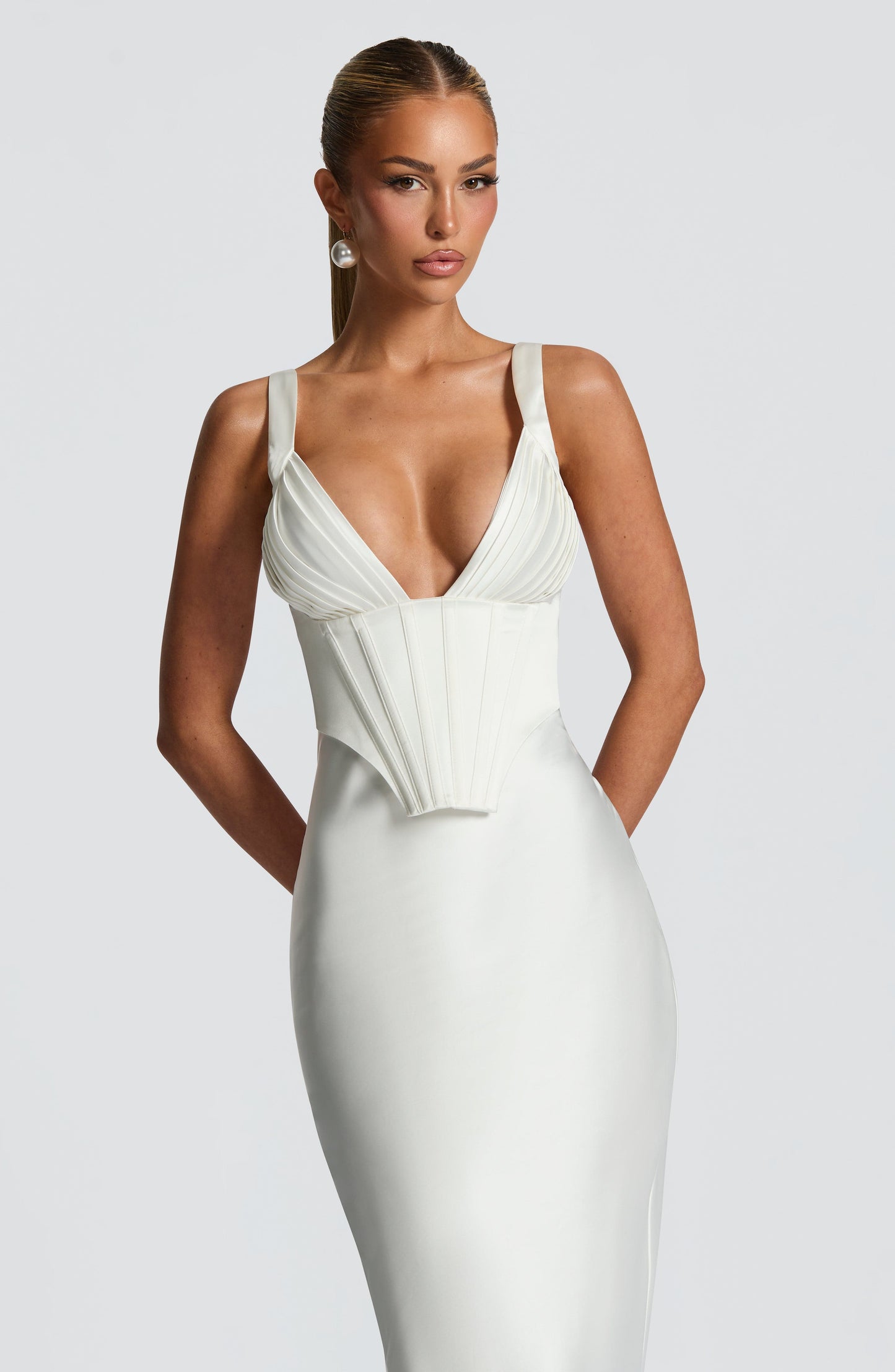 SHAE MAXI DRESS - IVORY