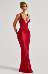 SHAE MAXI DRESS - RED