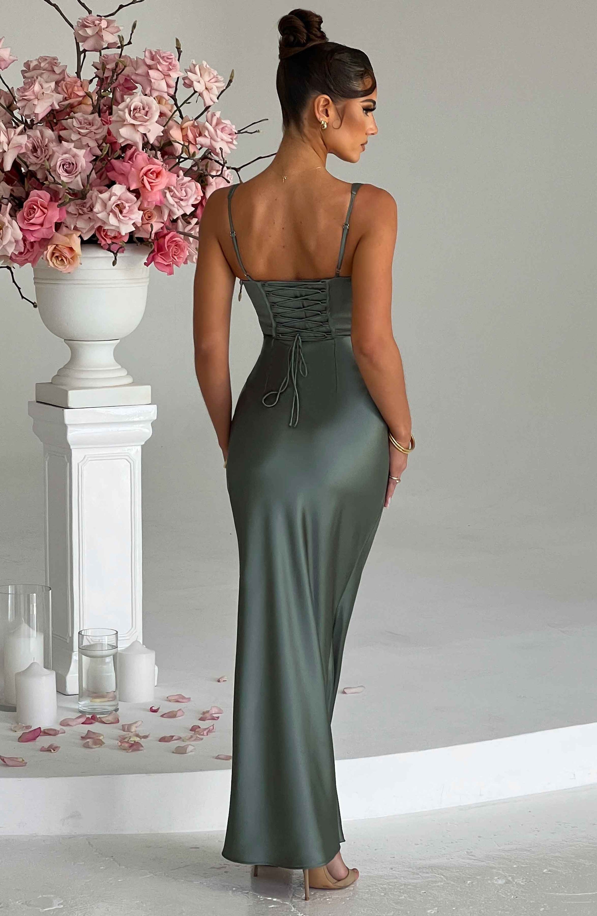 SHAE MAXI DRESS - SAGE