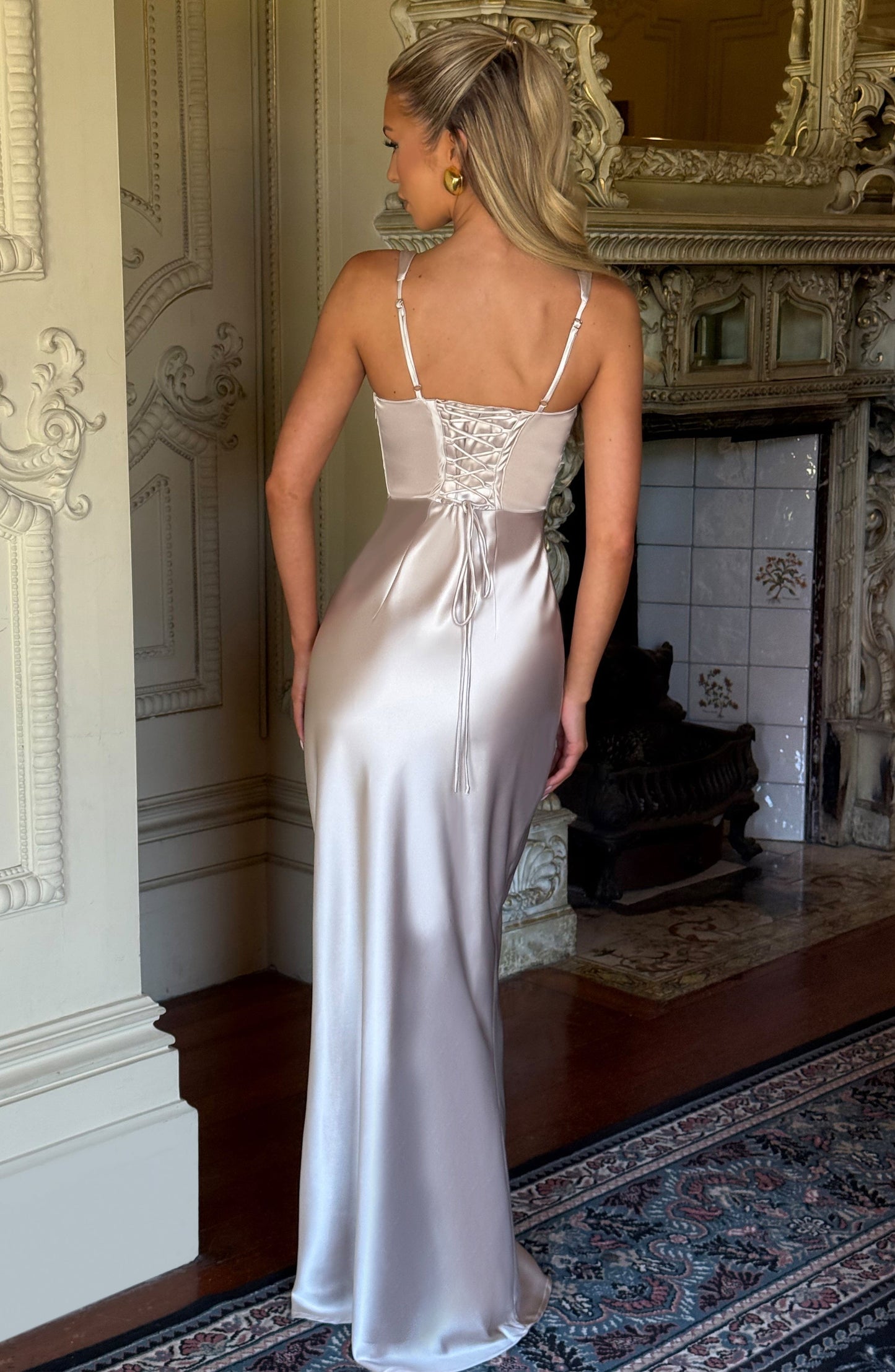 SHAE MAXI DRESS - SHELL