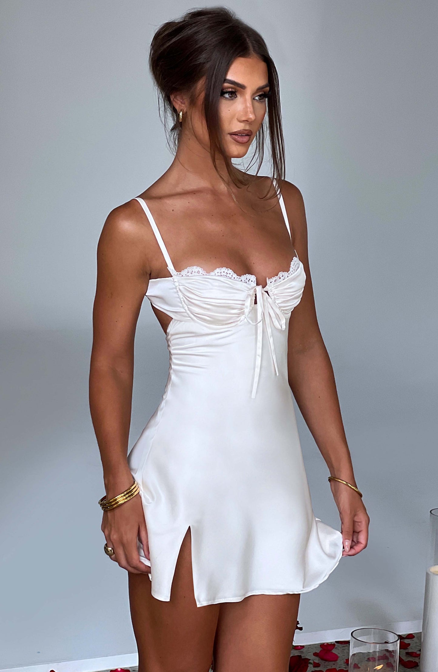 SHERISE MINI DRESS - IVORY