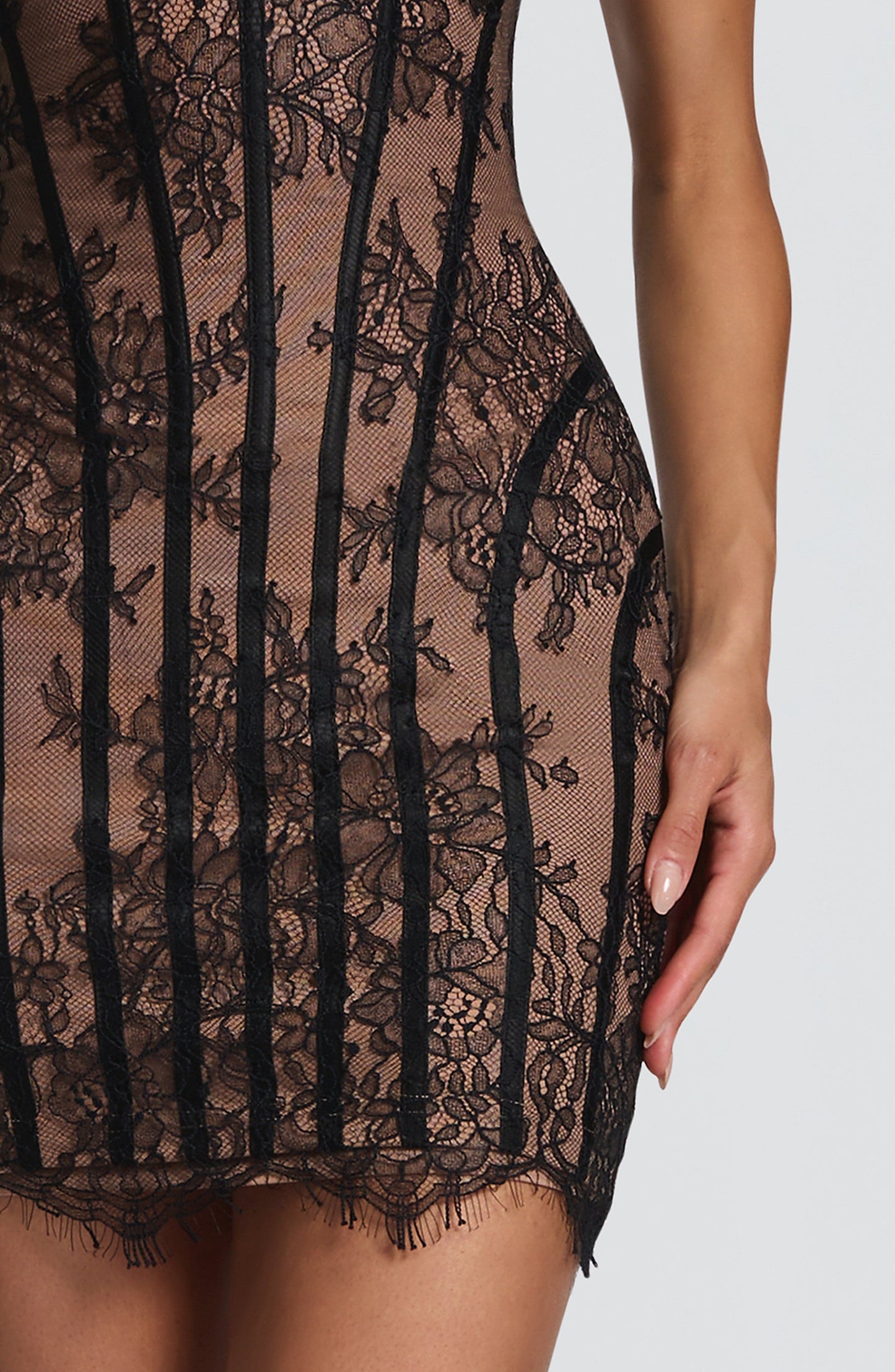 SIAN MINI DRESS - BLACK