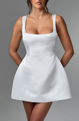 SOFIE MINI DRESS - IVORY