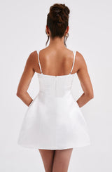 SOFIE MINI DRESS - IVORY
