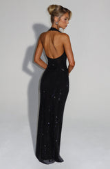 STARLA MAXI DRESS - BLACK
