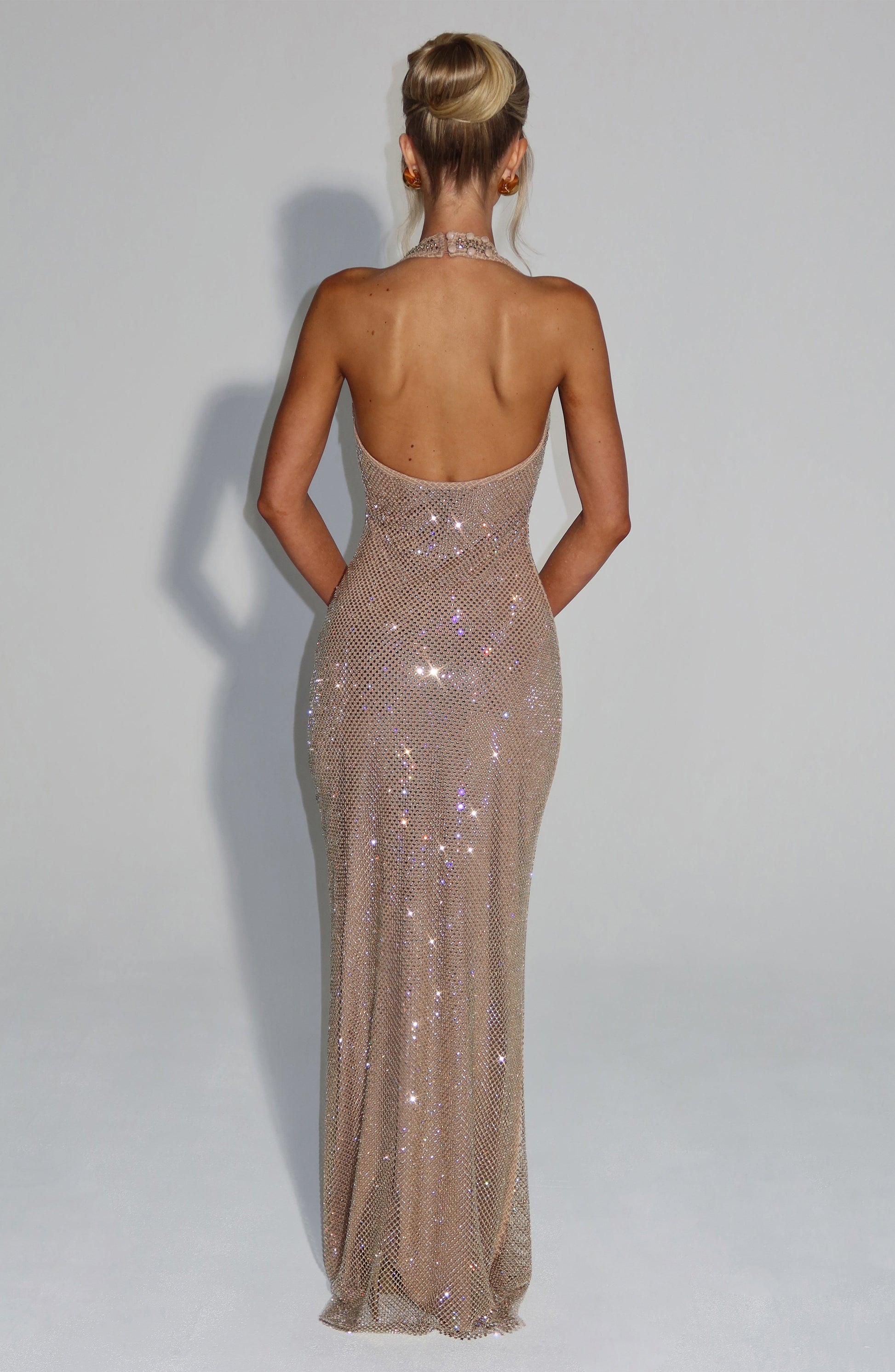 STARLA MAXI DRESS - GOLD