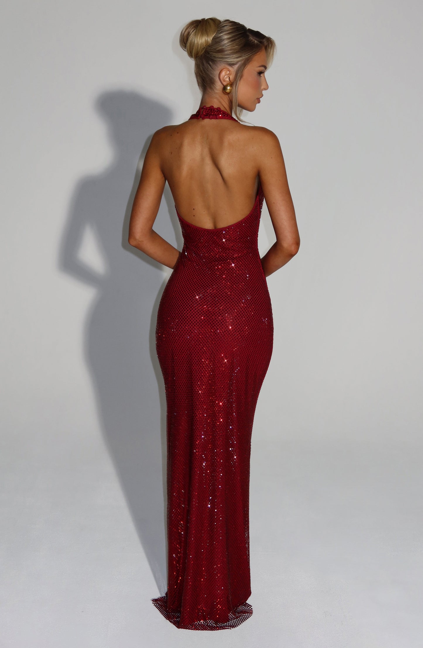 STARLA MAXI DRESS - WINE