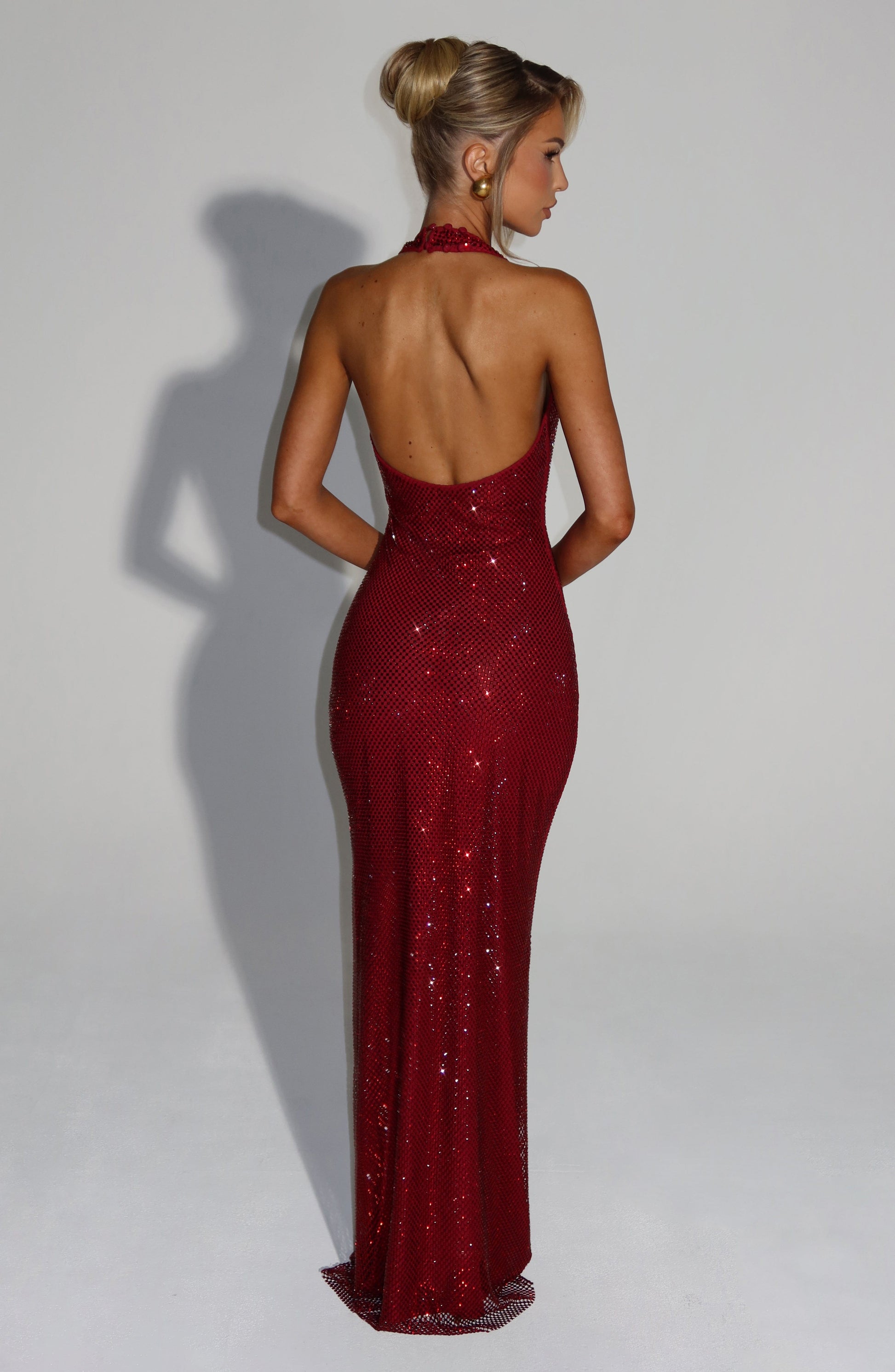 STARLA MAXI DRESS - WINE
