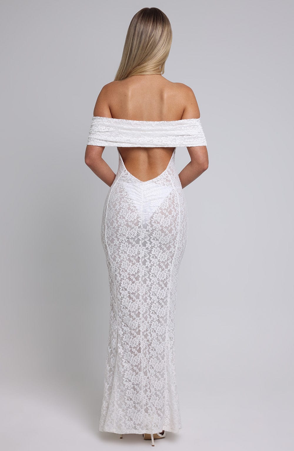 STEPHANIE MAXI DRESS - IVORY