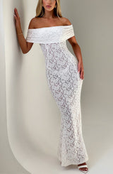 STEPHANIE MAXI DRESS - IVORY