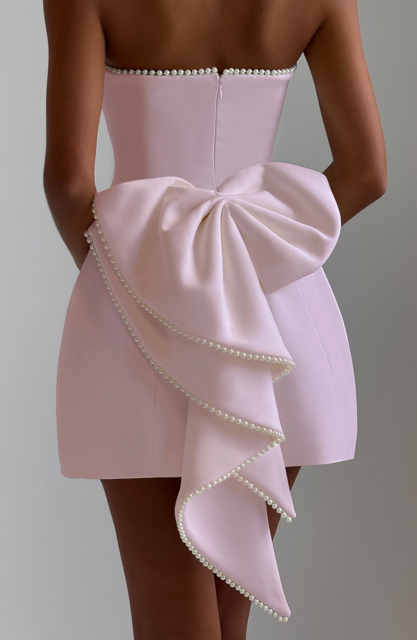 SUNI MINI DRESS - BLUSH