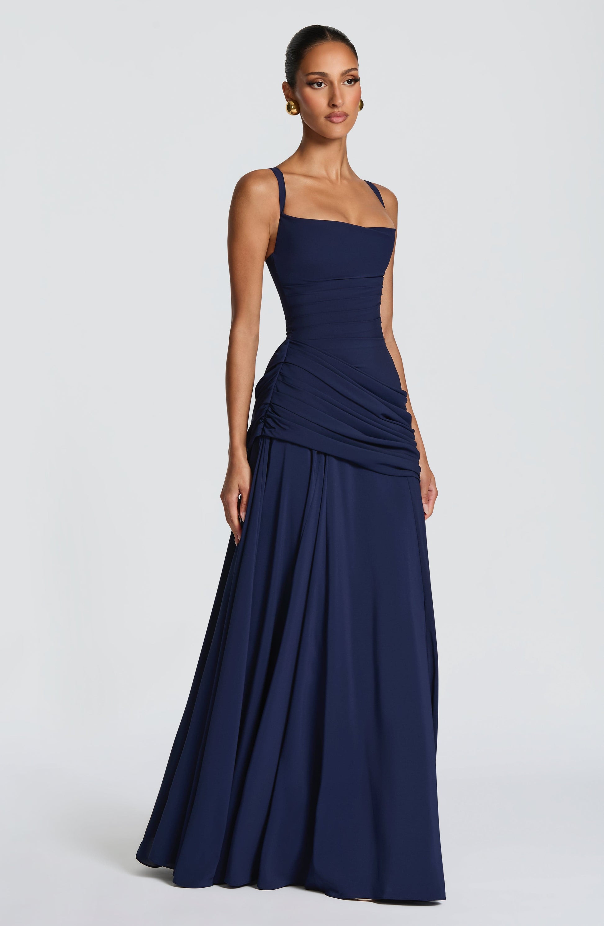 SURA MAXI DRESS - NAVY