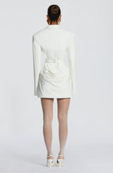 SUSIE MINI DRESS - IVORY