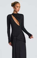 TAHNEE MAXI DRESS - BLACK