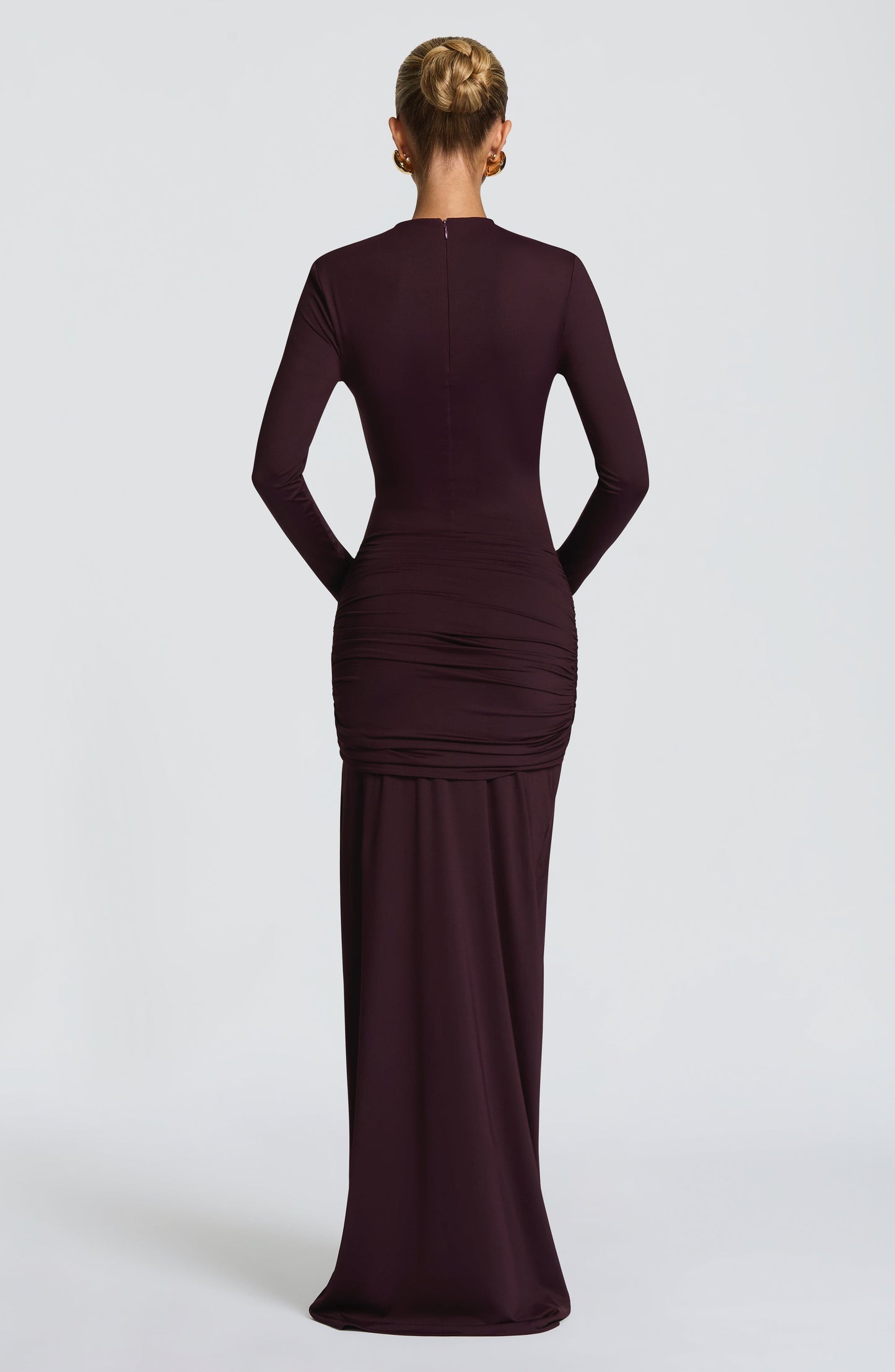 TAHNEE MAXI DRESS - PLUM