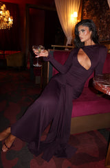 TAHNEE MAXI DRESS - PLUM