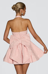 TALARA MINI DRESS - BLUSH