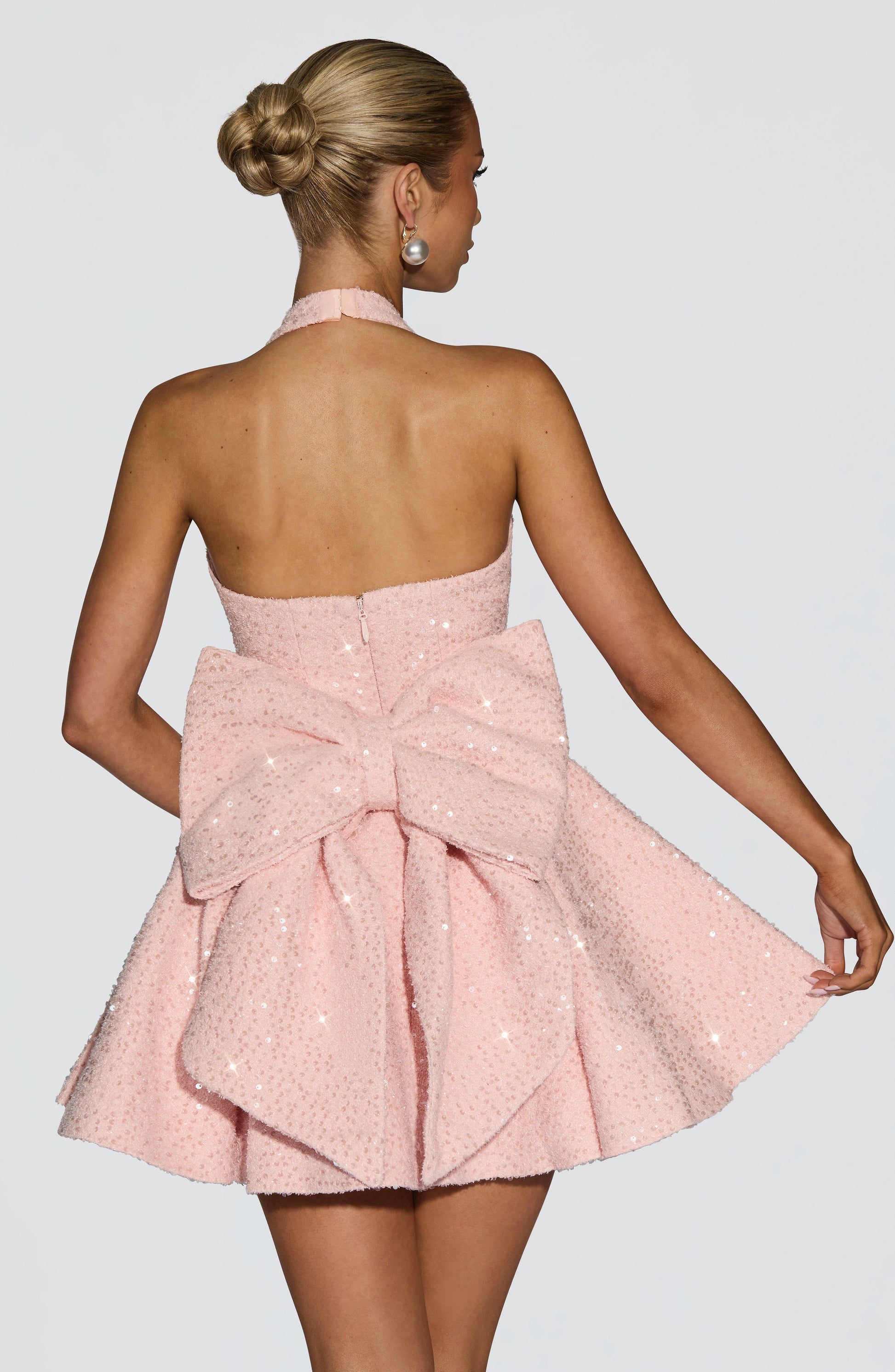 TALARA MINI DRESS - BLUSH