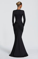 TARA MAXI DRESS - BLACK