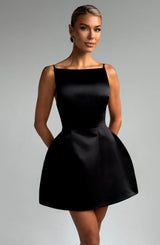 TATE MINI DRESS - BLACK